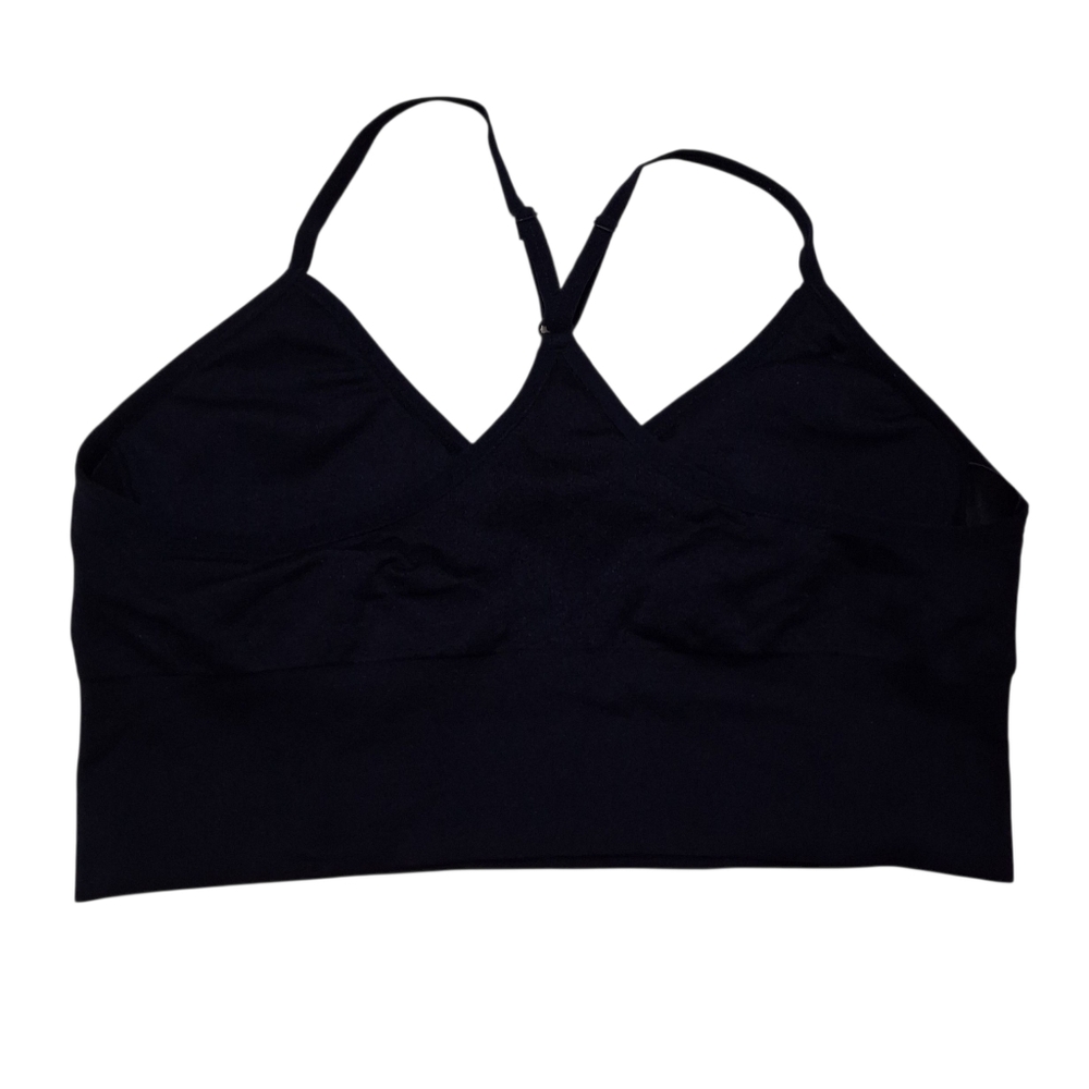 Euc Felina Sz. M Black Padded Sports Bra — image 4 of 5
